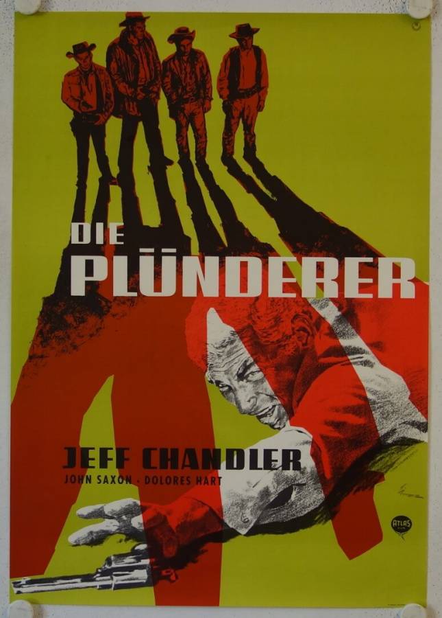 Die Plünderer originales deutsches Filmplakat